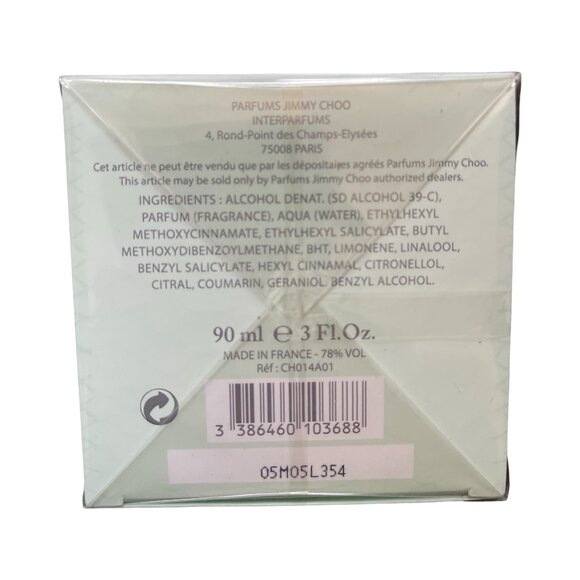 Jimmy Choo Floral Eau de Toilette Spray, Women's Fragrance 3.0 fl oz - Picture 2 of 4